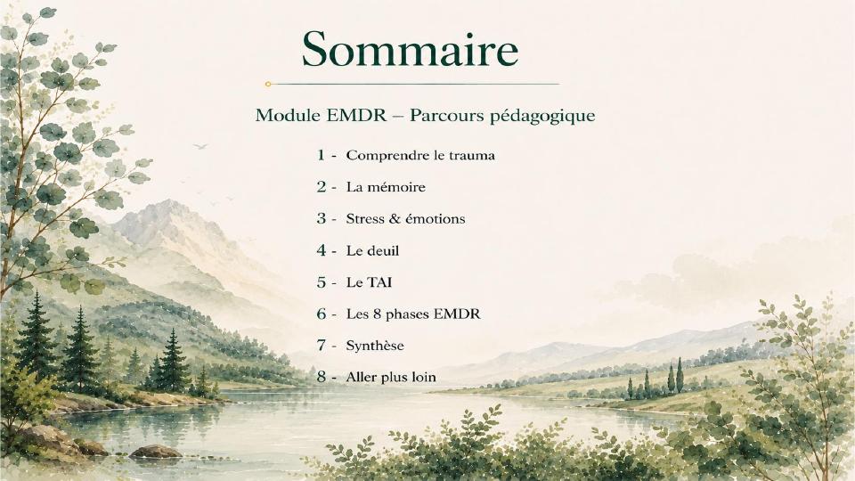 Comprendre ce que l’EMDR traite